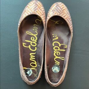 Sam Edelman Women's Rose Copper Sequin Flats